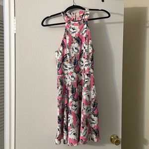 Flowy floral halter hollister dress